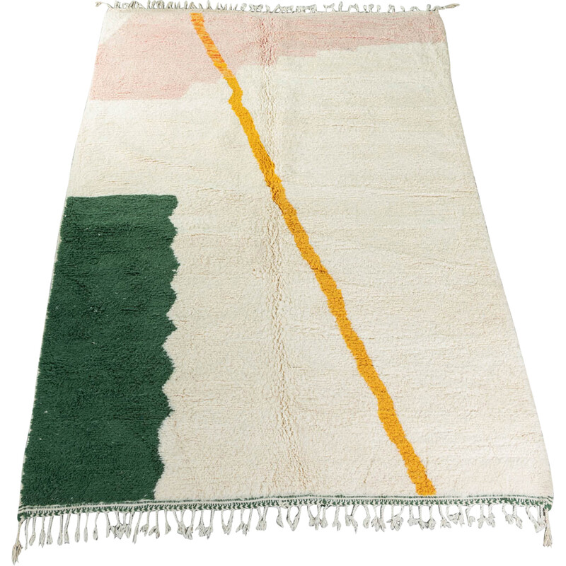 Vintage Abstraction II wool berber rug