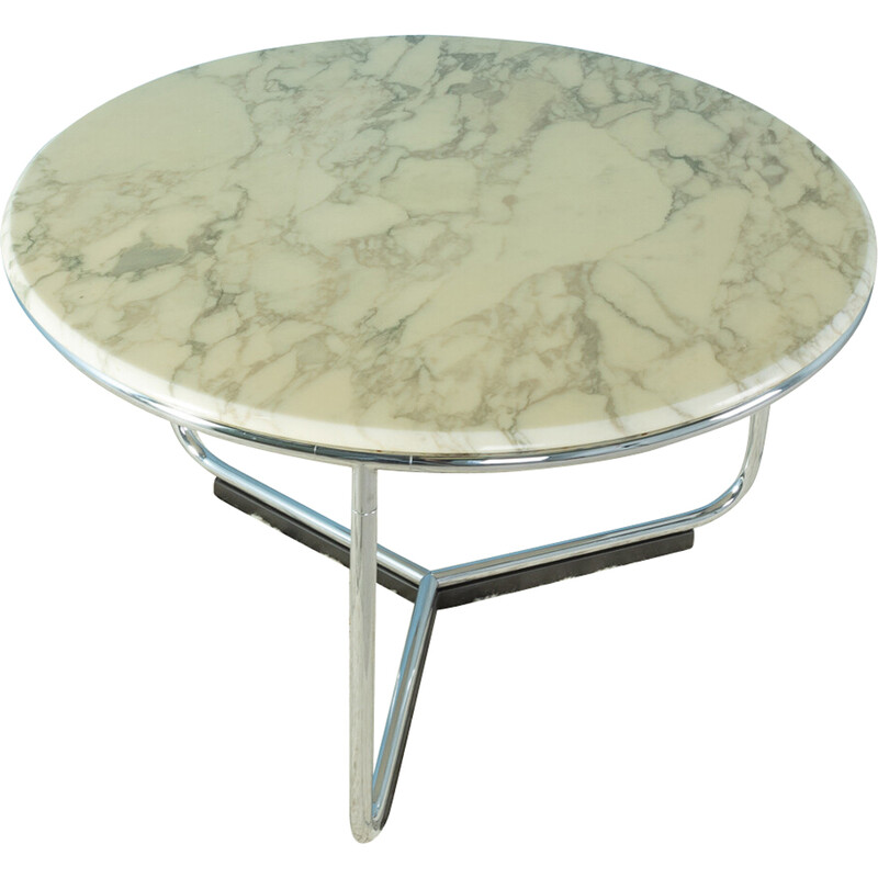 Table vintage en marbre, 1970