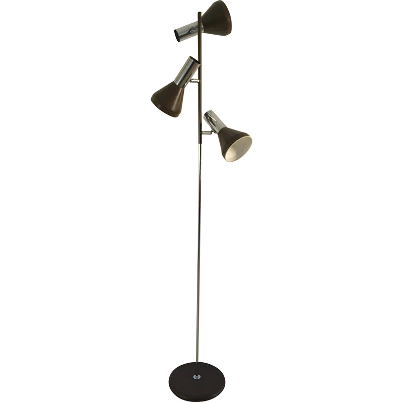 Lampadaire vintage par Koch et Lowy pour Omi, 1970