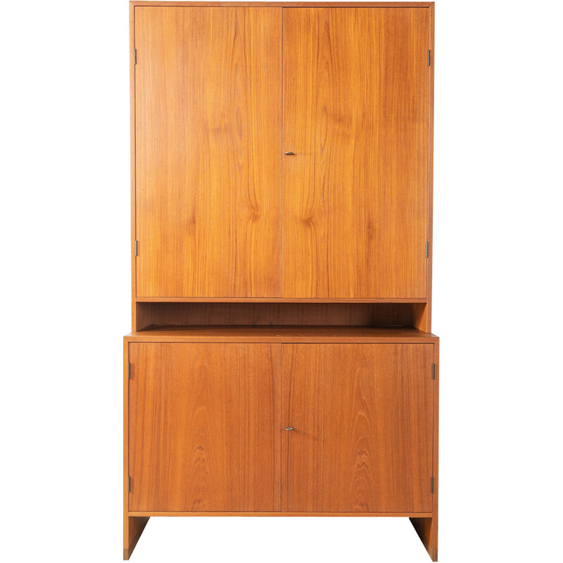 Vintage two-part dresser Ry 16 by Hans J. Wegner for Ry Møbler, 1950s