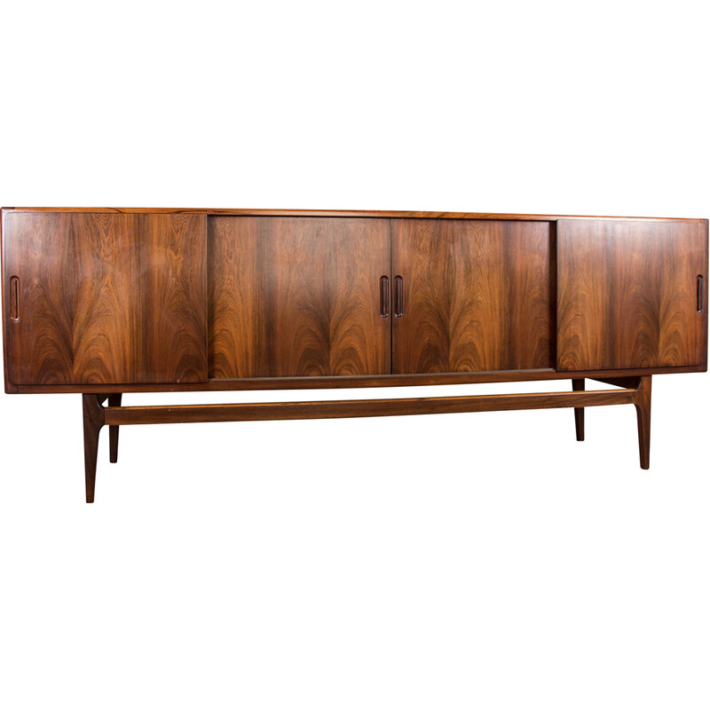 Vintage Danish enfilade in Rio rosewood por Bernhard Pedersen para Eskilstup Falster, 1960