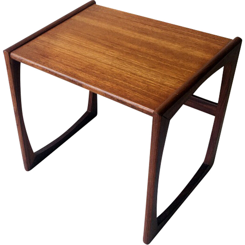 Vintage teak side table, 1960s