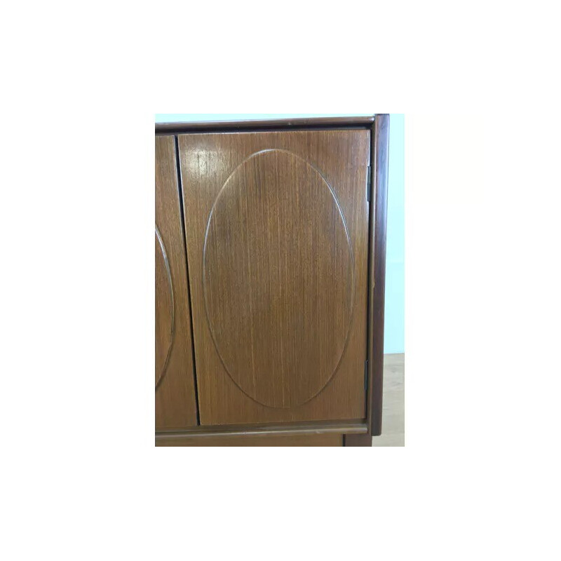 Enfilade vintage en bois, 1960