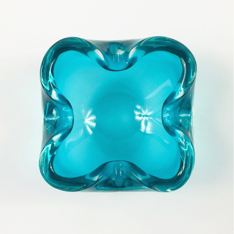 Murano glass ashtray by Flavio Poli, Italy 1960s