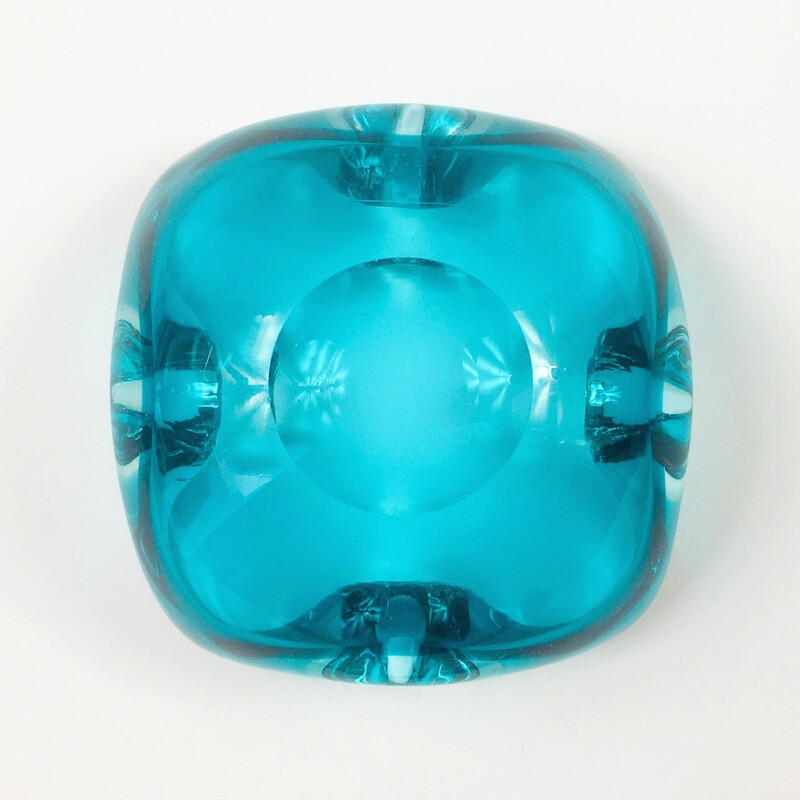 Murano glass ashtray by Flavio Poli, Italy 1960s