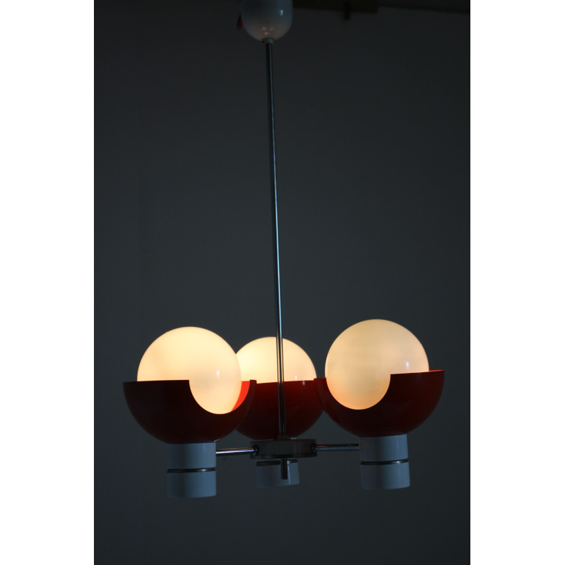 Vintage chandelier by Napako, Czechoslovakia 1970s