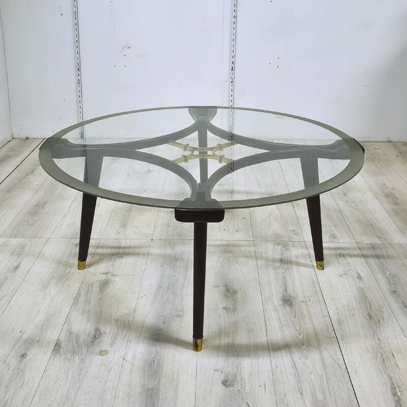 Vintage Acrilan coffee table by William Waiting for Fristho, Netherlands 1960s