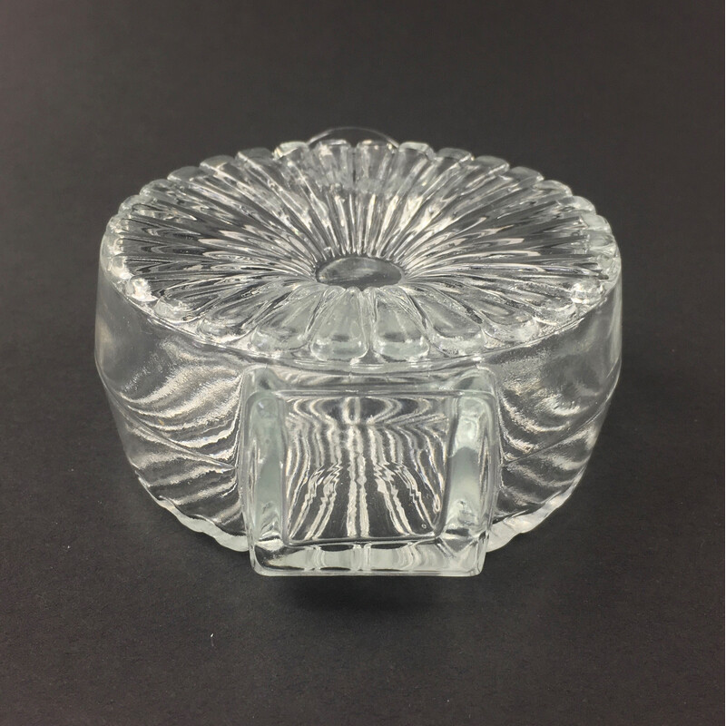 Mid-century Aurinkopullo series glass vase by Helena Tynell for Riihimäki Lasi, Finland 1960s