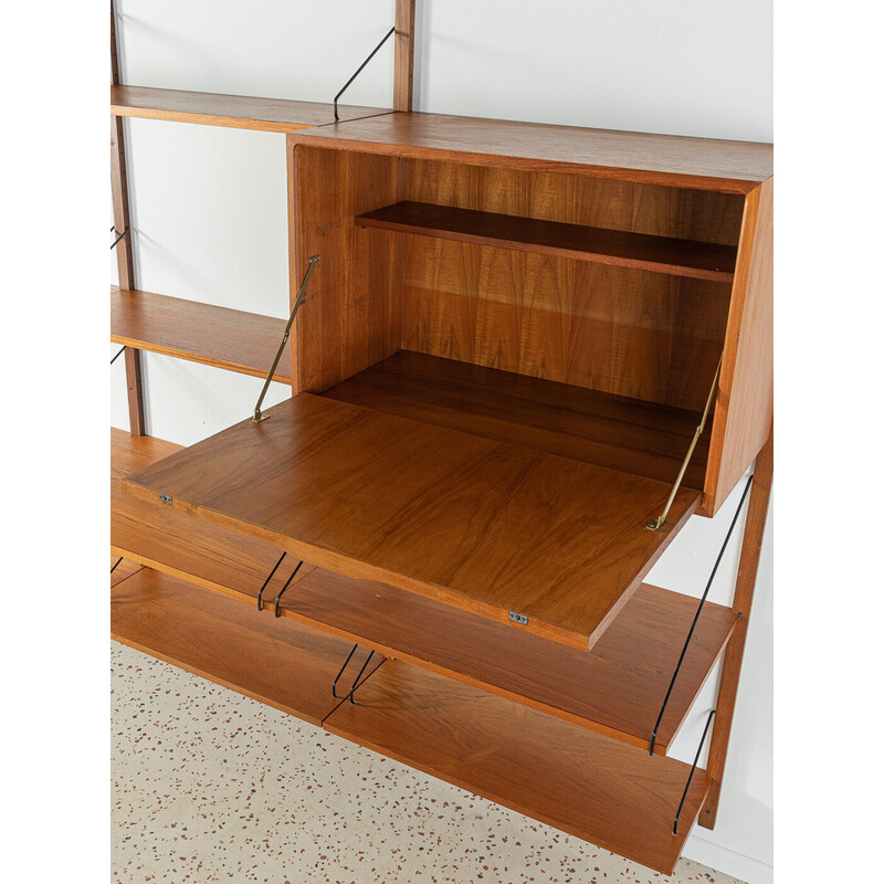 Vintage shelving system in teak by Poul Cadovius for Cado, Denmark 1950s