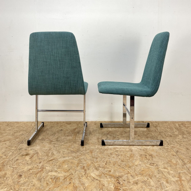 Set of 4 mid century chairs by Tim Bates for Pieff Lisse, United Kingdom 1970s