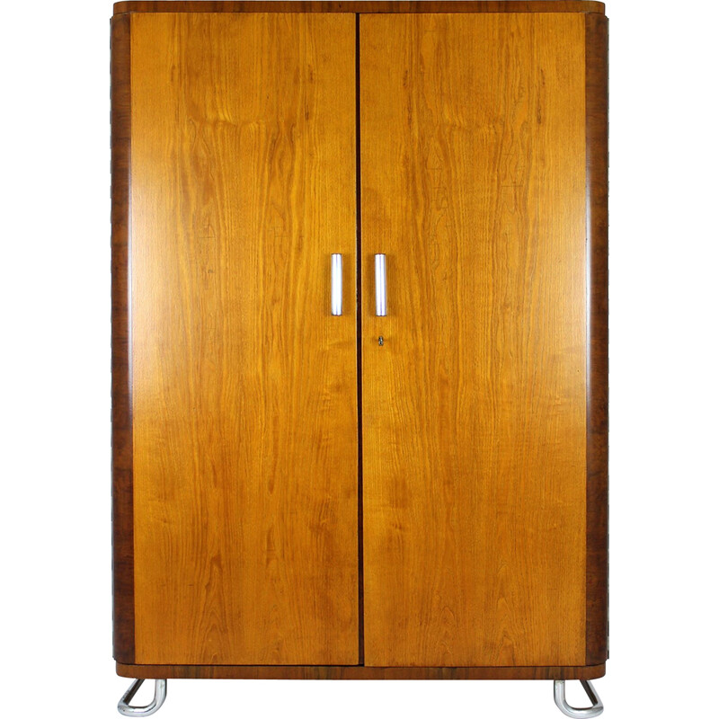 Vintage Bauhaus cabinet by Hynek Gottwald, Czechoslovakia 1930s