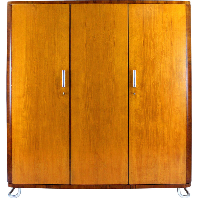 Vintage Bauhaus cabinet by Hynek Gottwald, Czechoslovakia 1930s