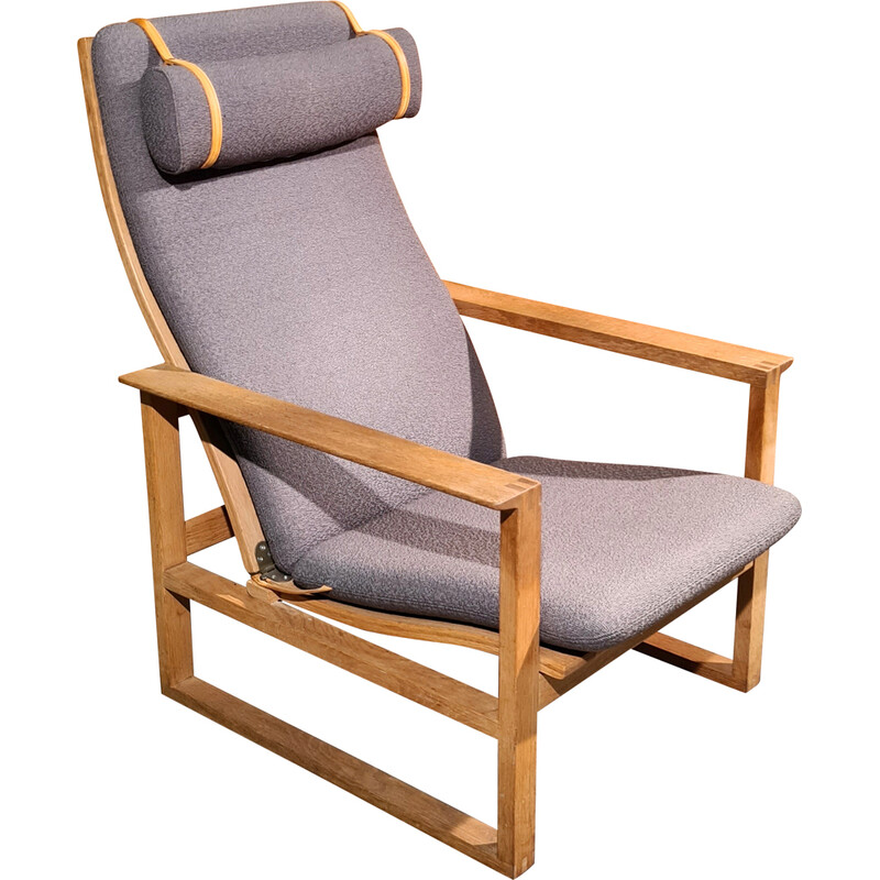 Vintage model 2254 verstelbare fauteuil van Borge Mogensen voor Fredericia, Denemarken 1960