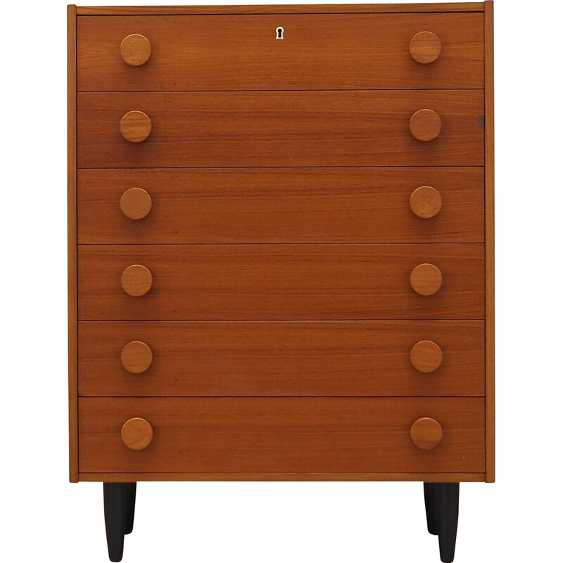 Vintage teak chest of drawers, Denmark 1960s