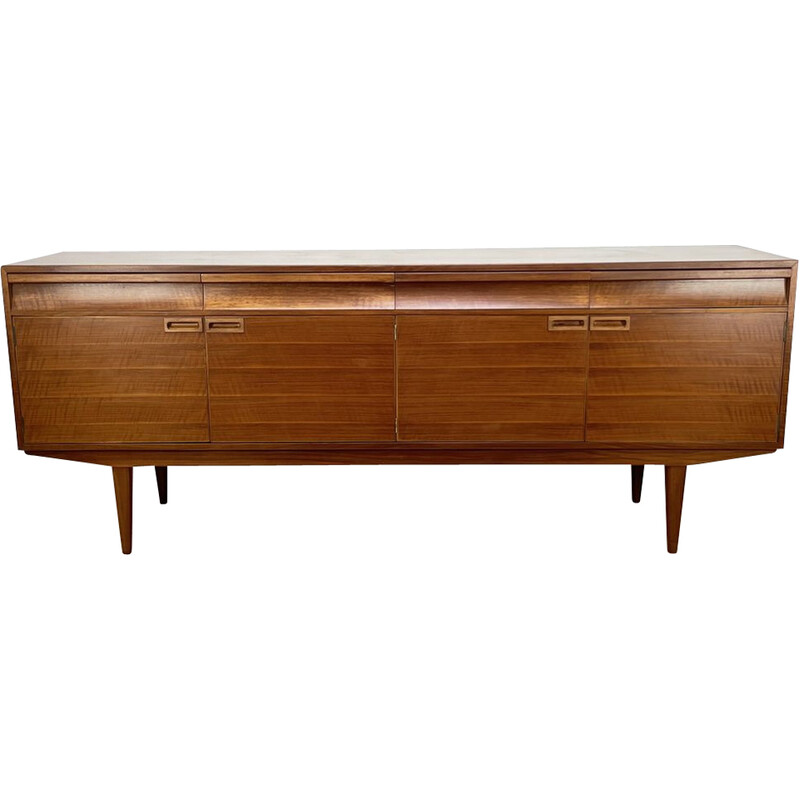 Mid century walnut sideboard by Alfred Cox, 1960s
