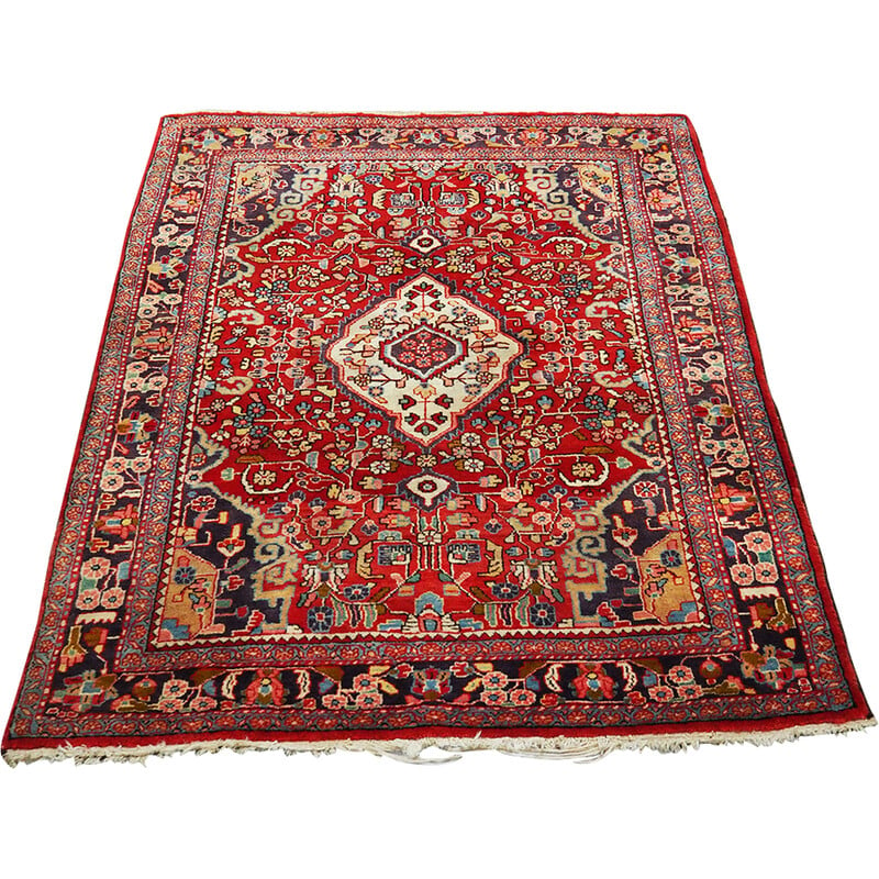 Vintage Djozan Persian rug