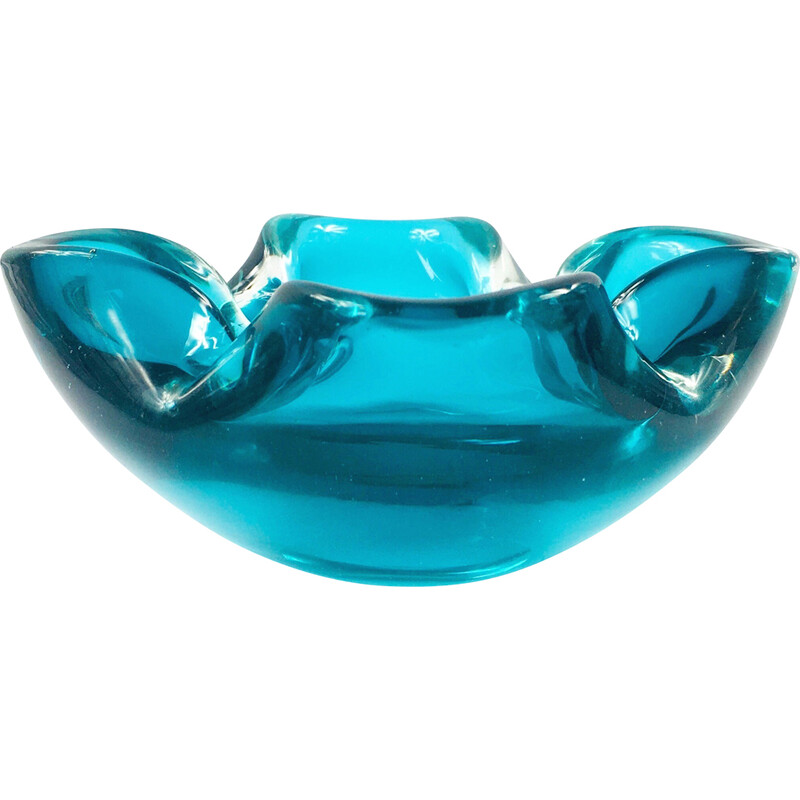 Murano glass ashtray by Flavio Poli, Italy 1960s