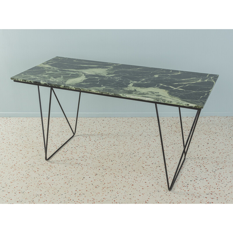 Mesa de mármore Vintage, Alemanha Anos 60