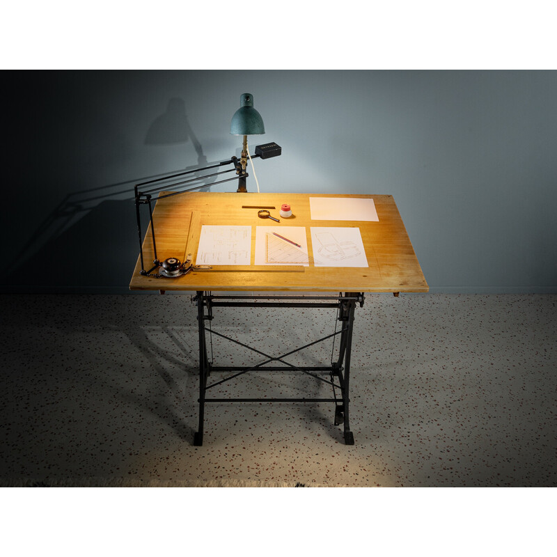 Vintage drawing table by Nestler, Germany 1950s