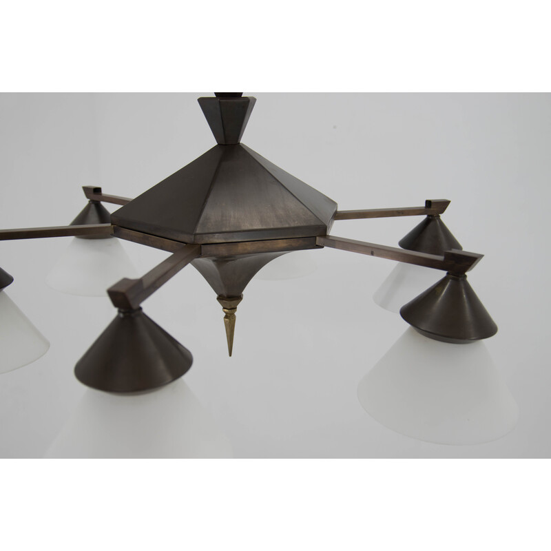 Candelabro Vintage Cubismo de Franta Anyz, 1920s