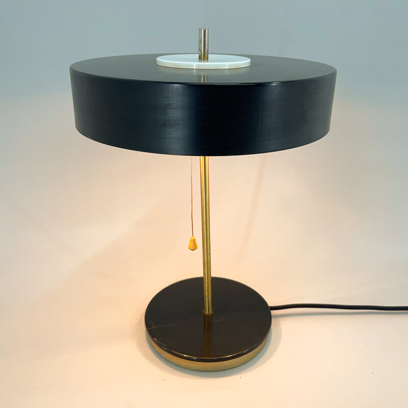 Lampe de table vintage de l'ère spatiale par Kamenicky Senov, Tchécoslovaquie 1970