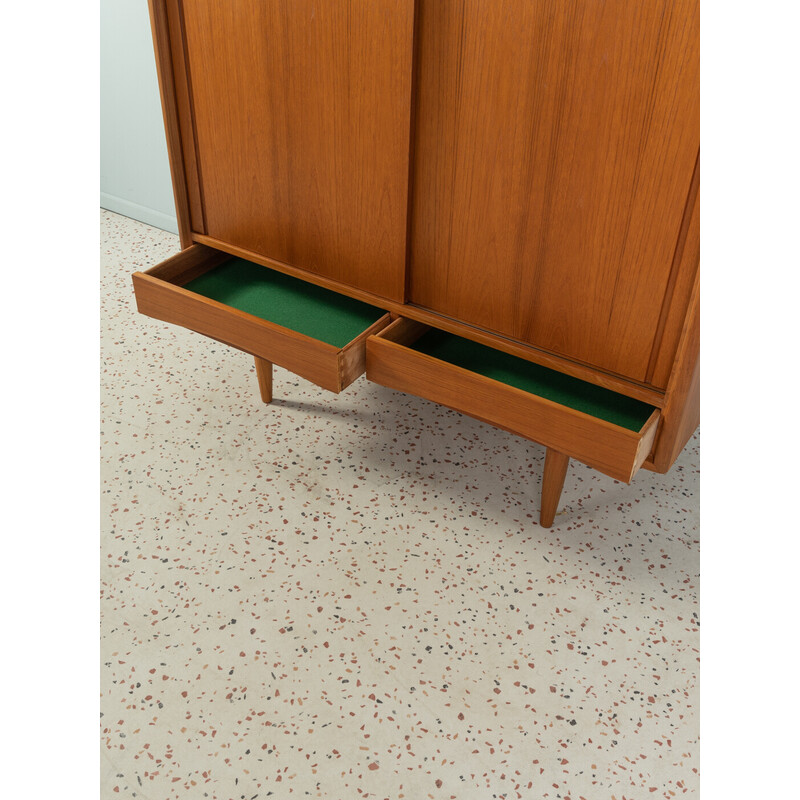 Vintage highboard in teak veneer by Axel Christensen for Aco Møbler, Denmark 1960s