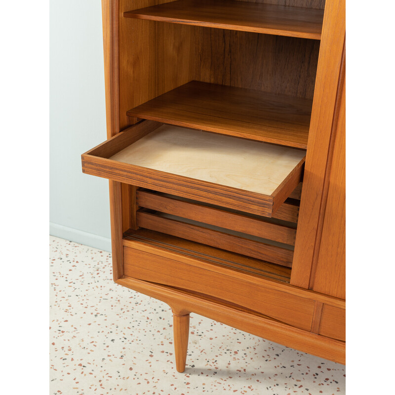 Vintage highboard in teak veneer by Axel Christensen for Aco Møbler, Denmark 1960s