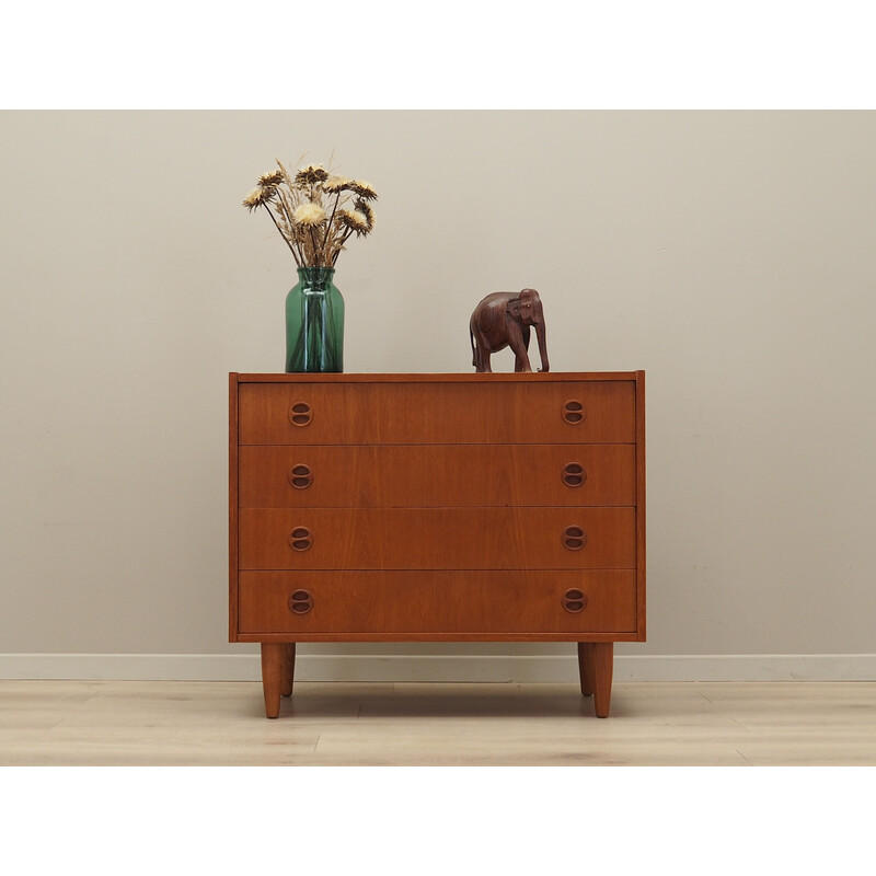 Vintage teak chest of drawers, Denmark 1970s