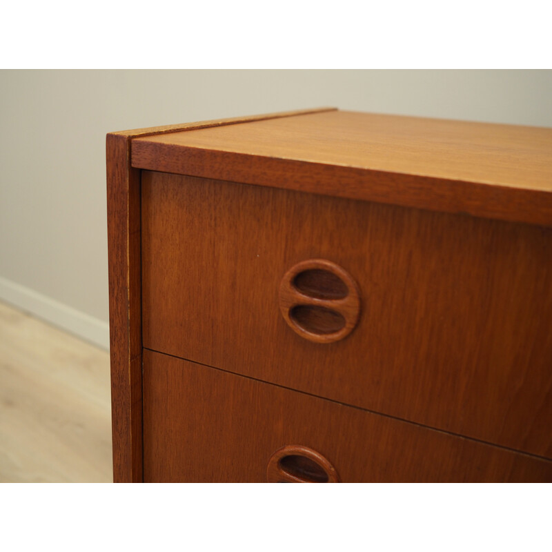 Vintage teak chest of drawers, Denmark 1970s