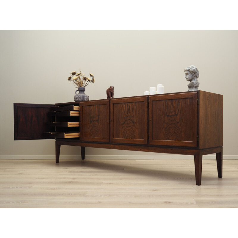 Vintage Danish rosewood sideboard by Severin Hansen for Haslev Møbelsnedkeri, 1960s