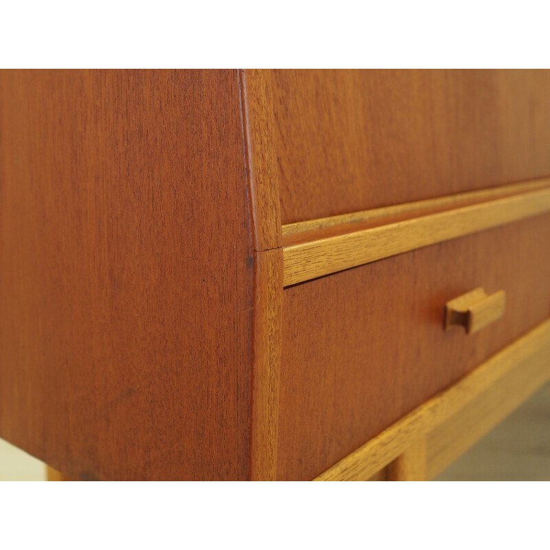 Vintage Teakholz Highboard, Dänemark 1960er Jahre