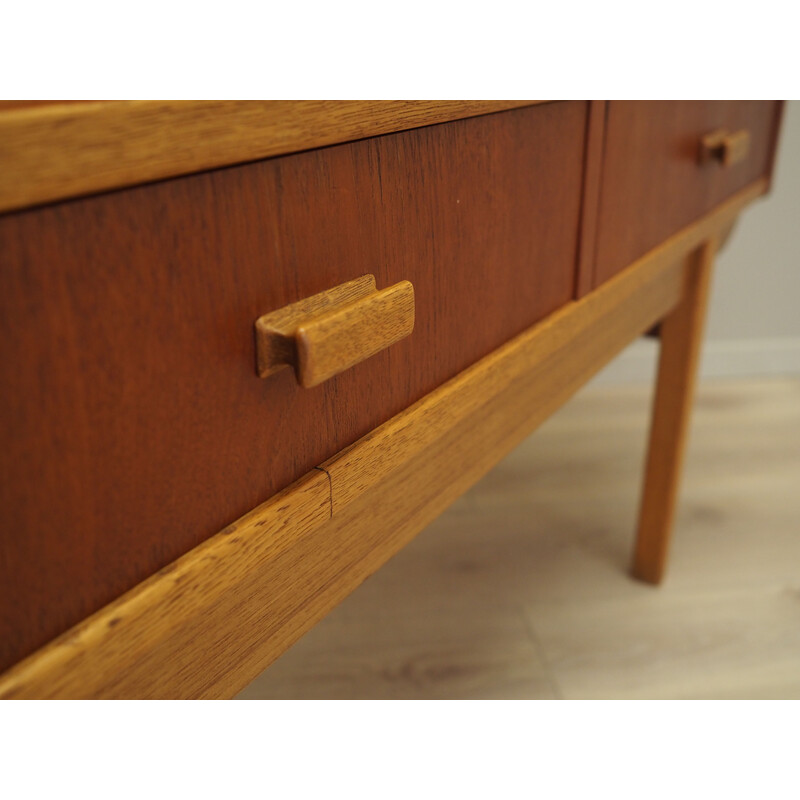 Vintage teak highboard, Denmark 1960s