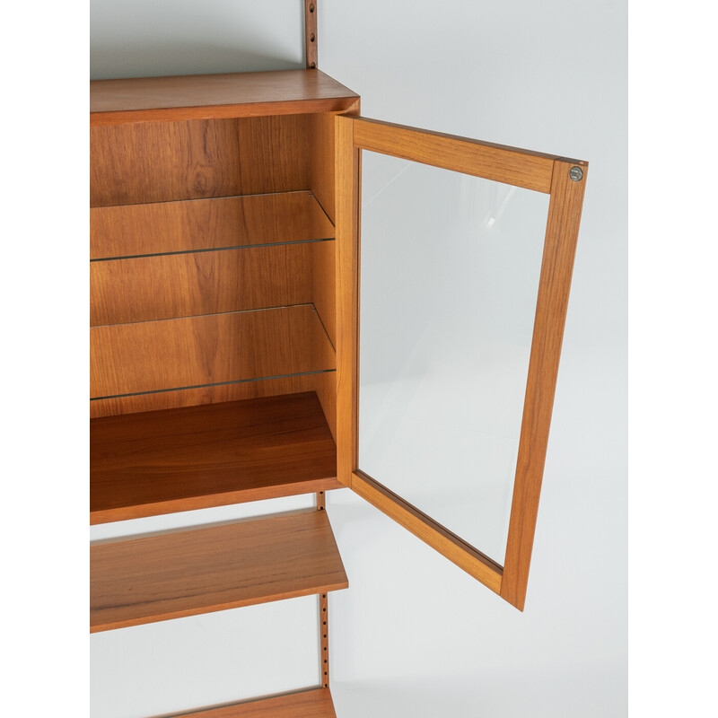 Vintage shelving system in teak by Poul Cadovius for Cado, Denmark 1960s