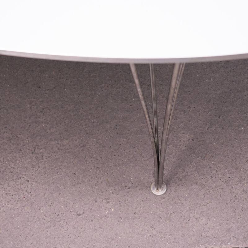 Vintage Super-Elliptical table by Jacobsen, Hein and Mathsson for Fritz Hansen, 2007