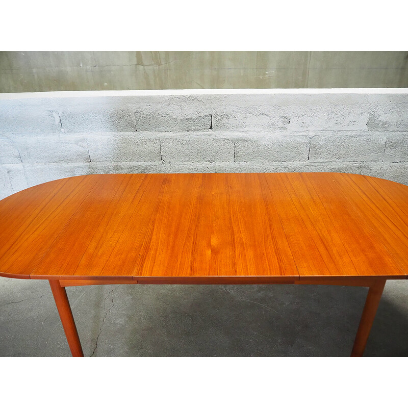 Vintage extendable table in solid teak, Denmark 1960