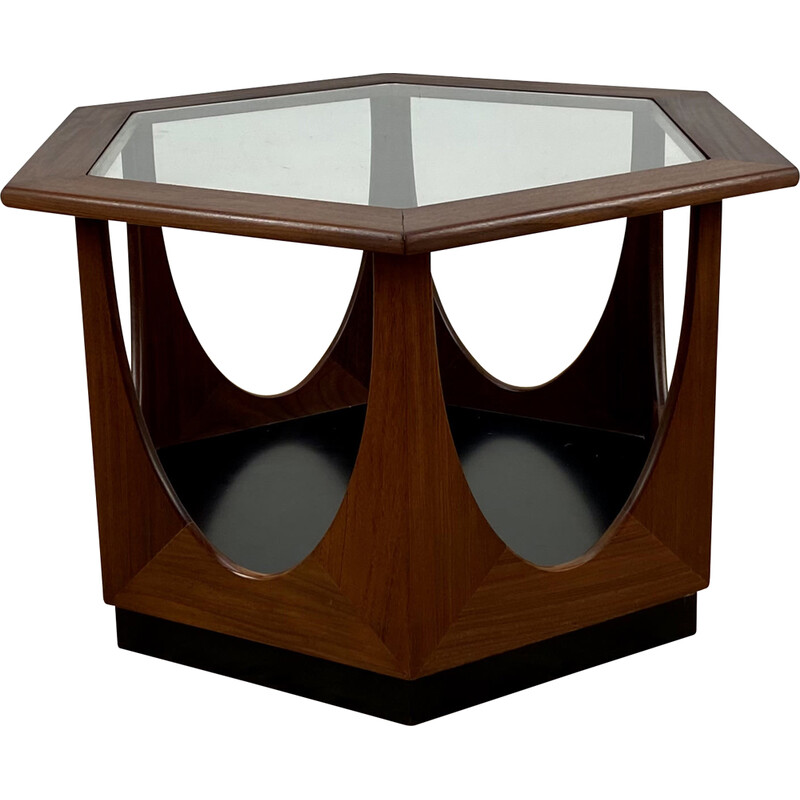 Vintage G Plan hexagonal coffee table by V. B .Wilkins, 1960s