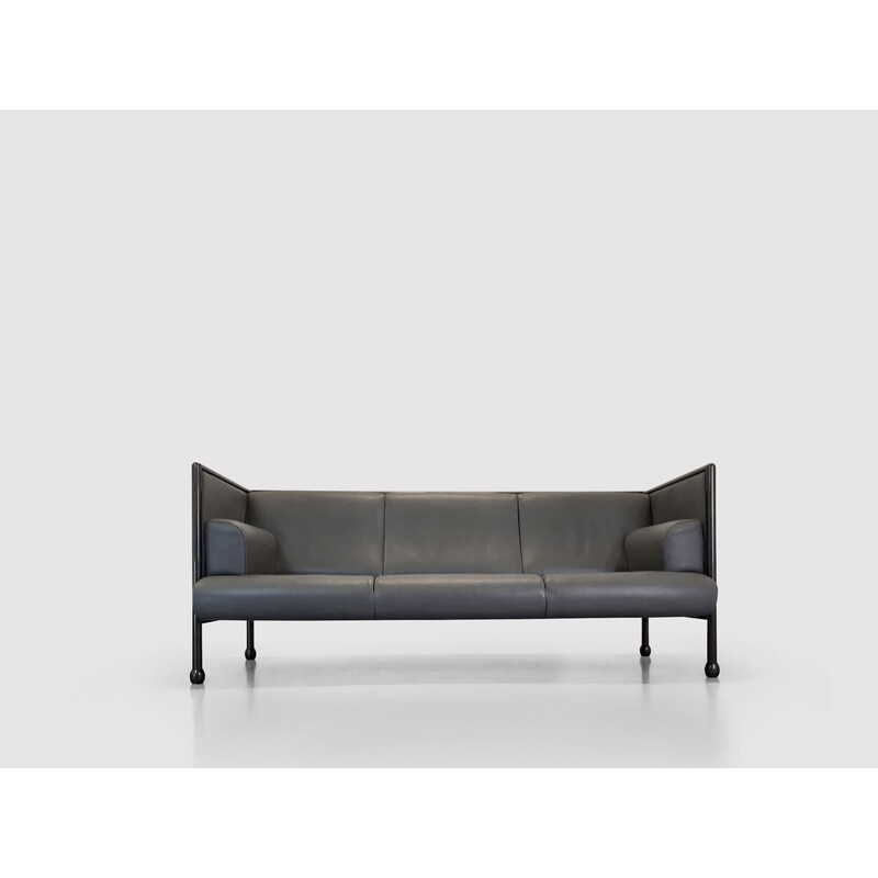 Vintage Danube 850 3-seater sofa by Ettore Sottsass for Cassina, 1992