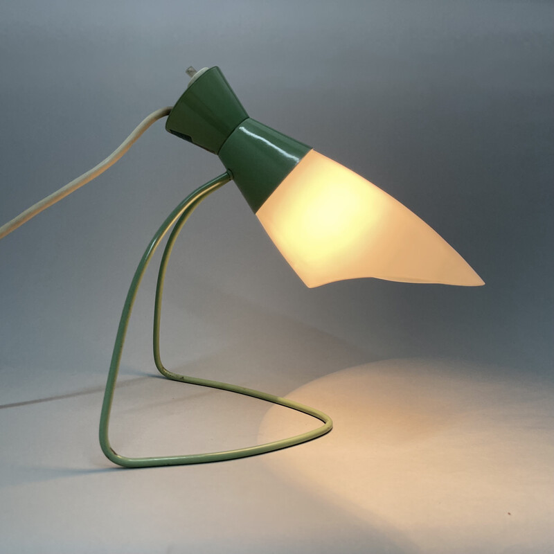 Vintage table lamp model 1621 by Josef Hurka for Napako, Czechoslovakia 1950s