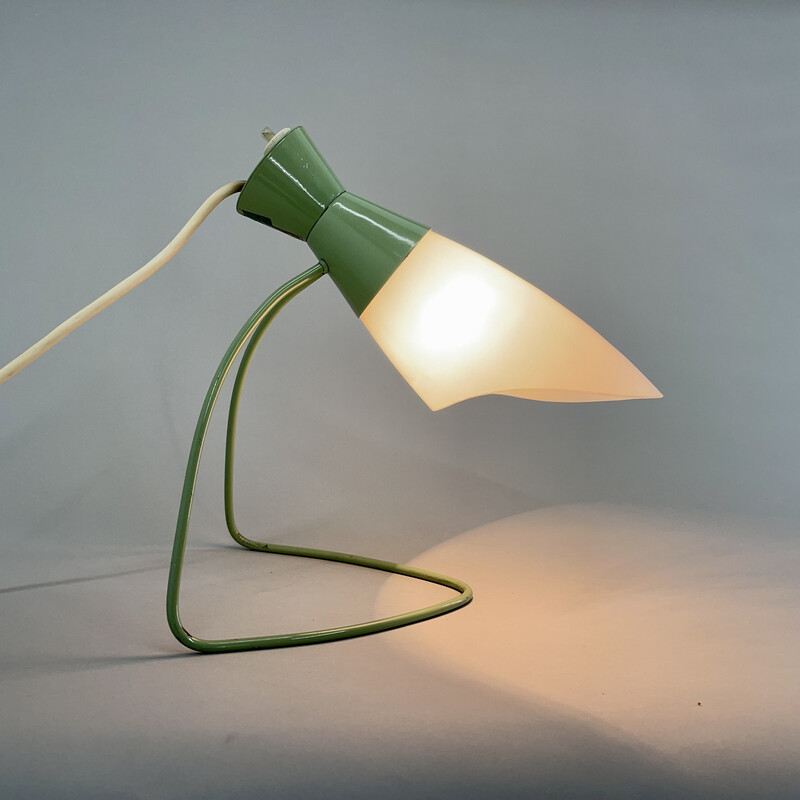 Vintage table lamp model 1621 by Josef Hurka for Napako, Czechoslovakia 1950s