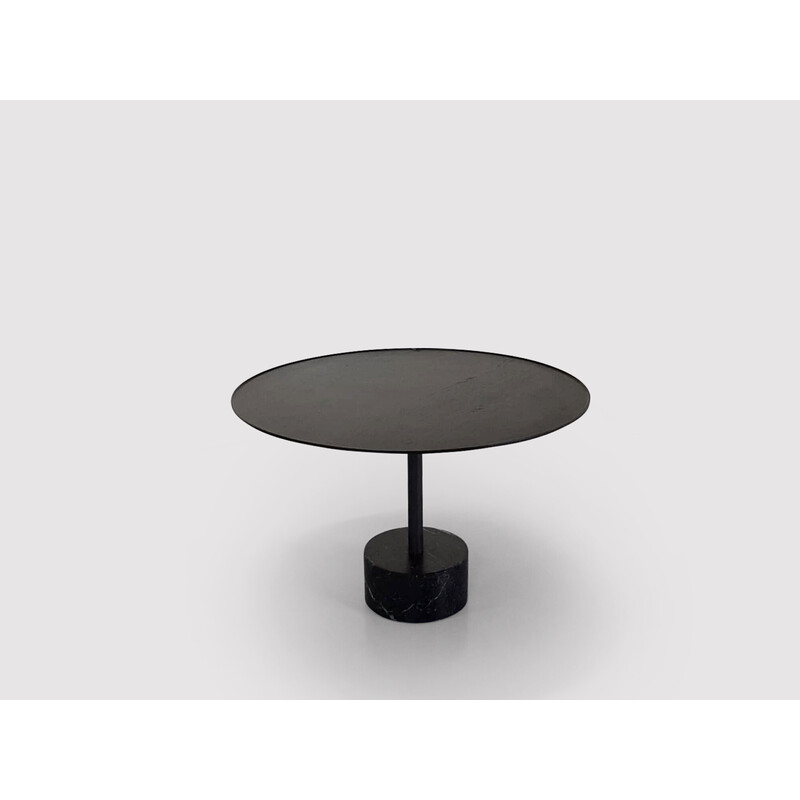 Table ronde vintage 194 9 en frêne et marbre par Piero Lissoni pour Cassina, 2014