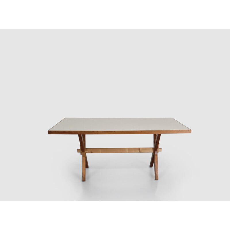 Vintage dining table by Wim den Boon and W.J. Kok for Goed Wonen, Netherlands 1950s