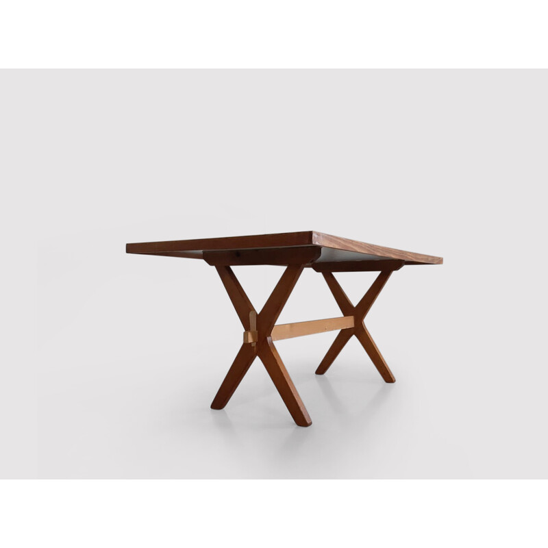 Vintage dining table by Wim den Boon and W.J. Kok for Goed Wonen, Netherlands 1950s