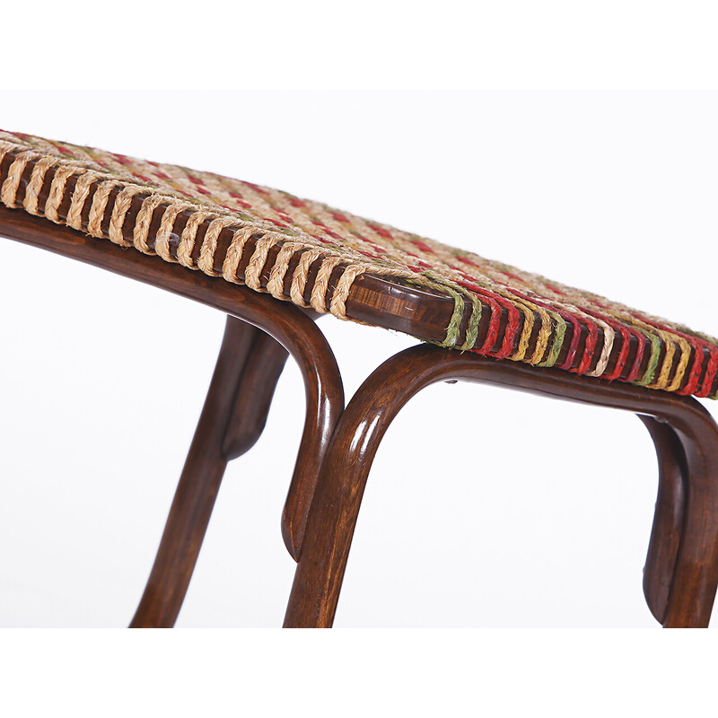 Vintage B 313 stool by Josef Frank for Thonet-Mundus Ag, 1928