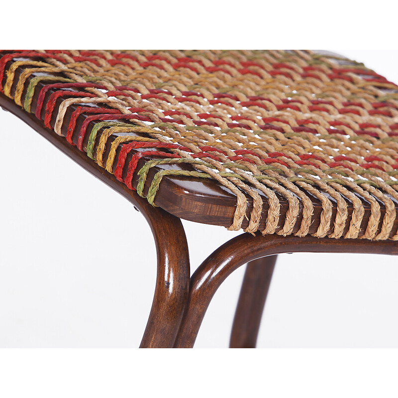 Vintage B 313 stool by Josef Frank for Thonet-Mundus Ag, 1928