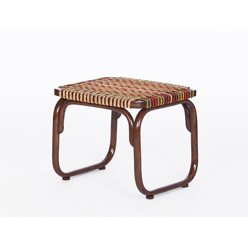 Vintage B 313 stool by Josef Frank for Thonet-Mundus Ag, 1928