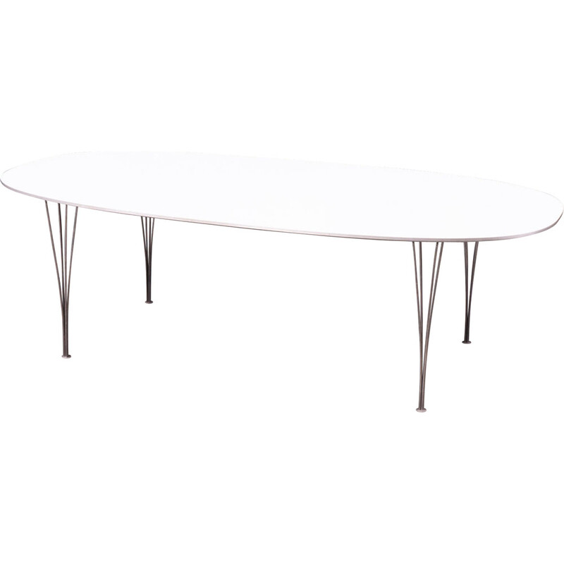 Vintage Super-Elliptical table by Jacobsen, Hein and Mathsson for Fritz Hansen, 2007