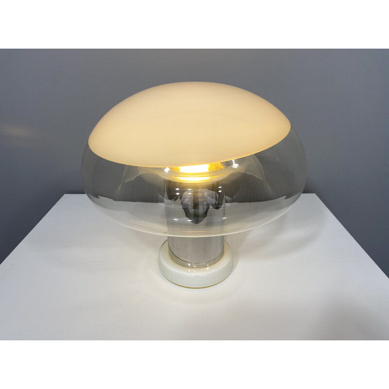 Vintage L419 table lamp by Michael Red for Vistosi, Italy 1970s