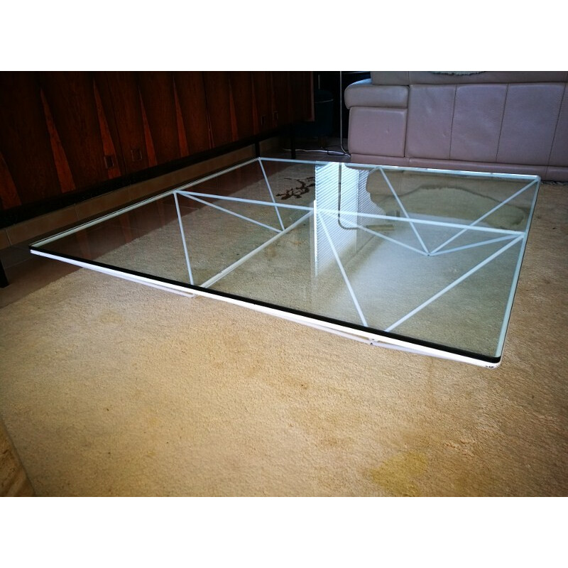 Table basse carrée Alanda par Paolo Piva - 1980