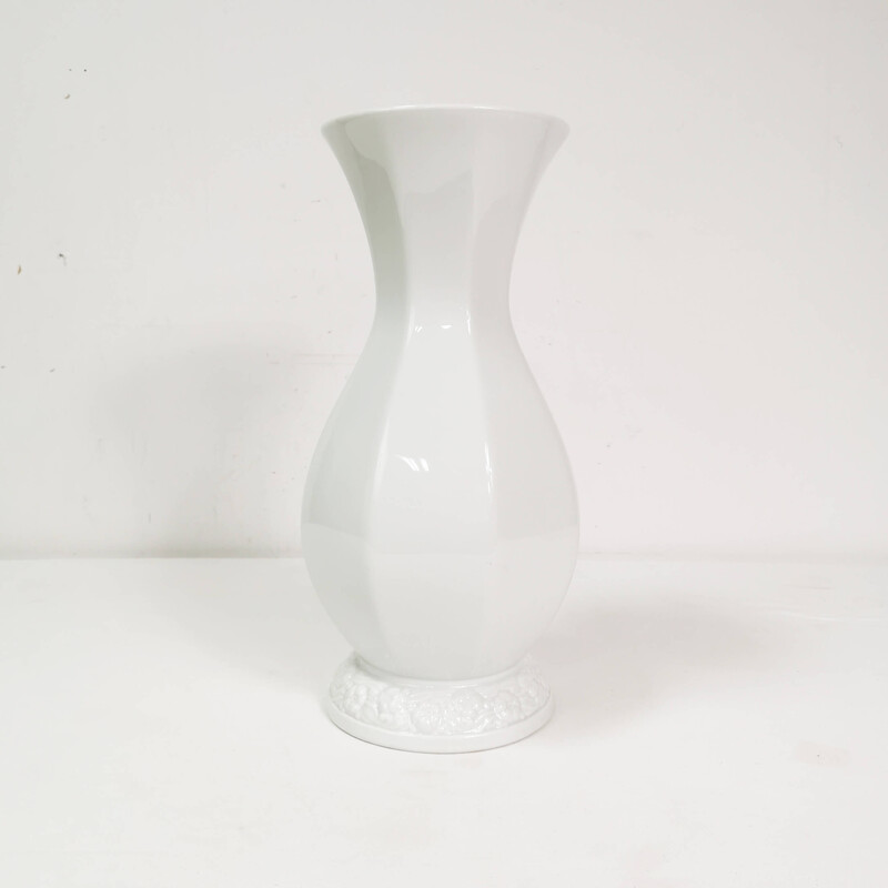Vase vintage en porcelaine par Rosenthal, Allemagne 1970