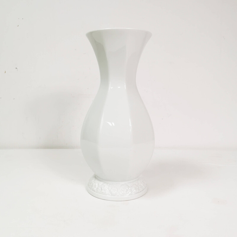 Vintage porcelain vase by Rosenthal, Germany 1970s